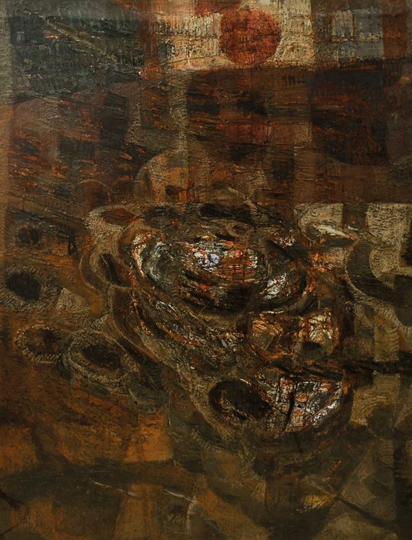 CARLO MONTARSOLO - Eclisse riflessa nella pozzanghera