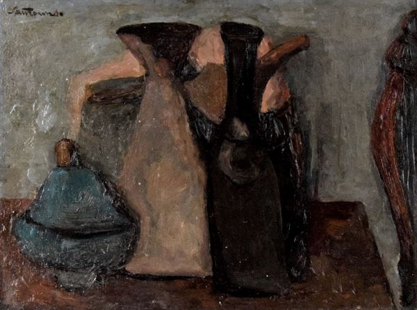 GIUSEPPE SANTOMASO - Natura morta 