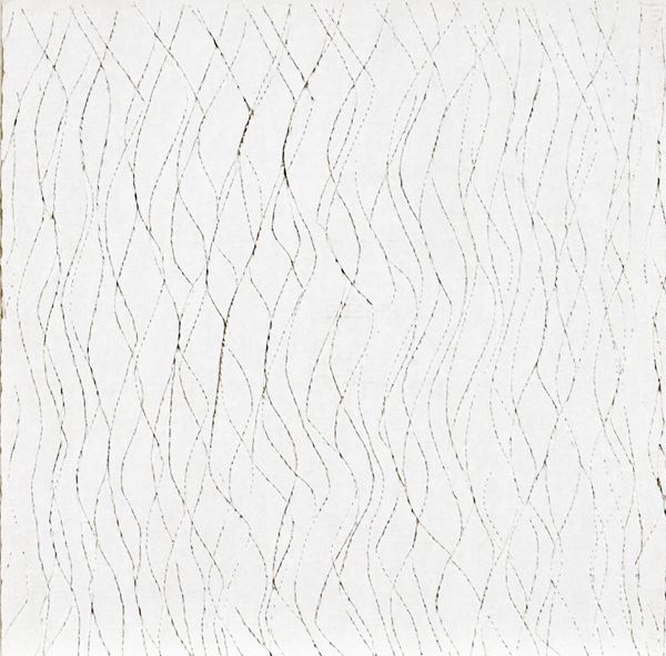 PAOLO MASI : senza titolo  (1974)  - tecnica mista su cartone forato - Asta 78° ASTA DI ARTE MODERNA E CONTEMPORANEA - I - Fidesarte - Casa d'aste
