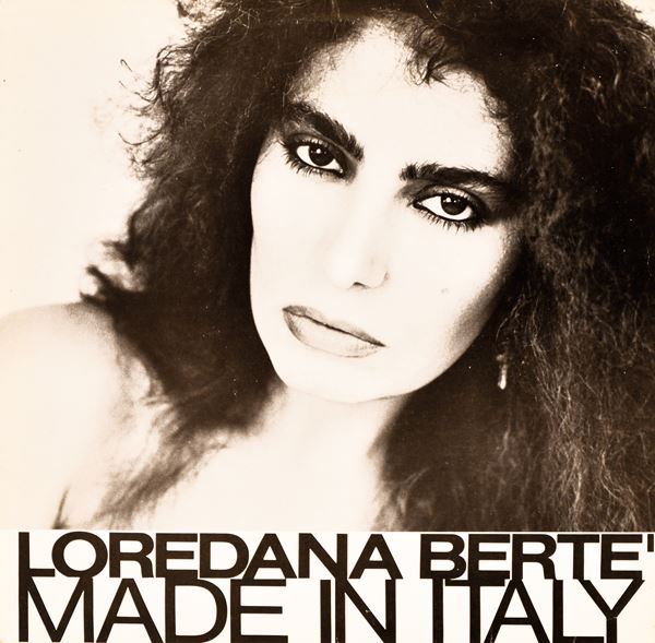 ANDY  WARHOL - Cover LP "Loredana Bertè Made in Italy" 