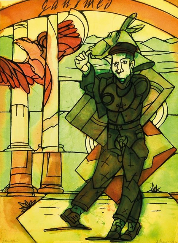 VALERIO  ADAMI - Ganimede