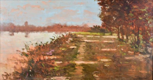 ROBERTO DEL FRATE - Paesaggio lagunare