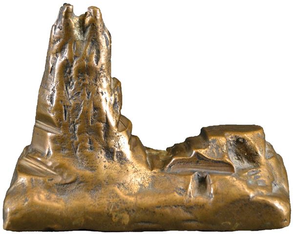 GIANFRANCO BARUCHELLO : without title  - bronze sculpture ex. 7/8 - Auction MODERN AND CONTEMPORARY ART AUCTION - II - Fidesarte - Casa d'aste