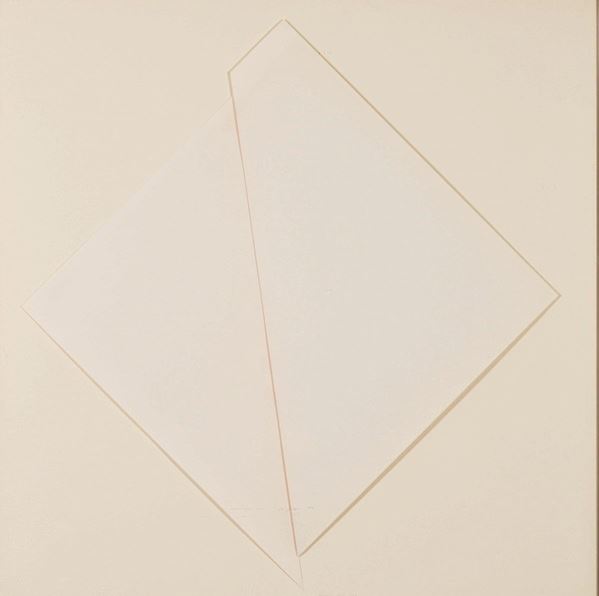 SANDRO DE ALEXANDRIS : Rilievo  (1969)  - collage di cartoni schoeller - Auction ASTA DI ARTE MODERNA E CONTEMPORANEA E FOTOGRAFIA - II - Fidesarte - Casa d'aste