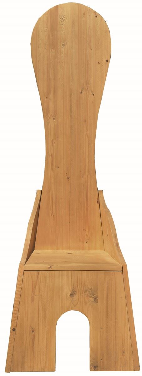 MARIO CEROLI - Sedia trono serie mobili nella Valle per Poltronova