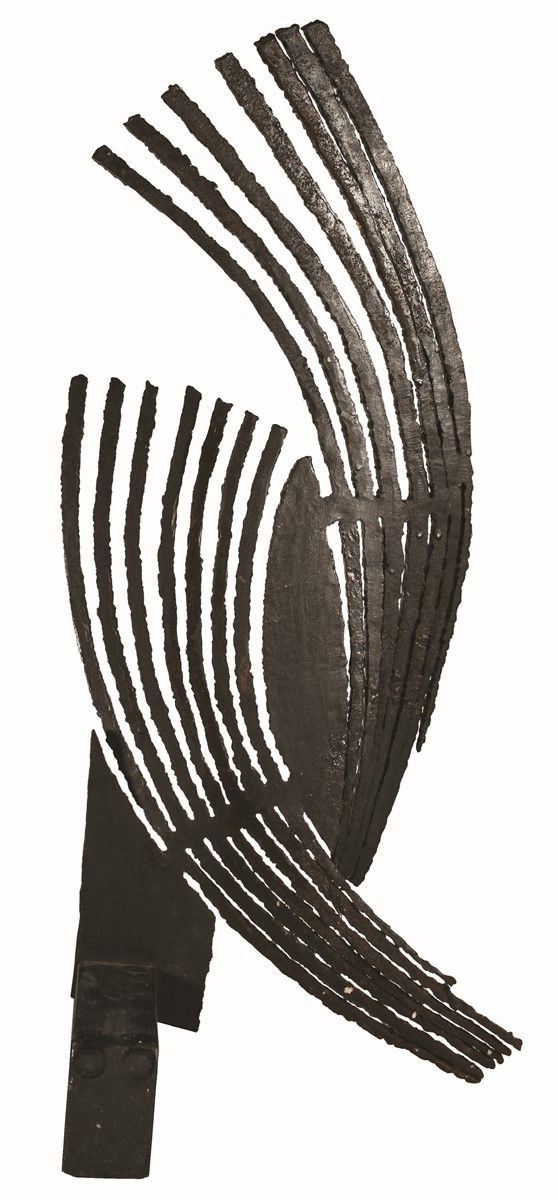 SIMON  BENETTON : Volont&#224;  - scultura in acciaio pezzo unico - Asta ASTA DI ARTE MODERNA E CONTEMPORANEA - II - Fidesarte - Casa d'aste