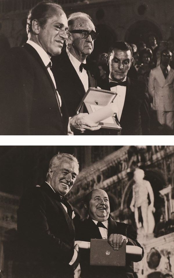 De Sica premia Marcel Carn&#232;  - Il ministro Matteotti premia John Ford 