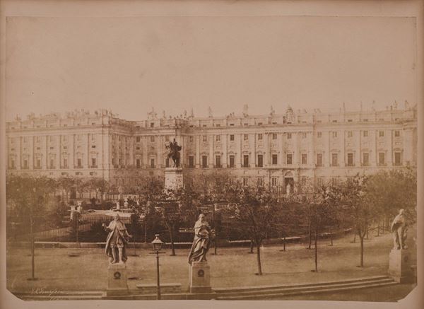 EDWARD KING TENISON - Madrid, Palazzo reale