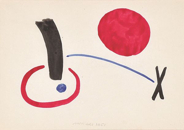BRUNO  MUNARI - senza titolo