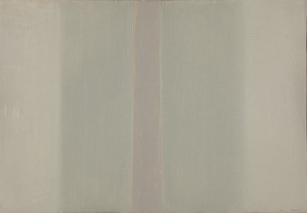 SAVERIO RAMPIN : senza titolo  (1968)  - olio su tela - Auction Modern and Contemporary Art sale - I - Fidesarte - Casa d'aste