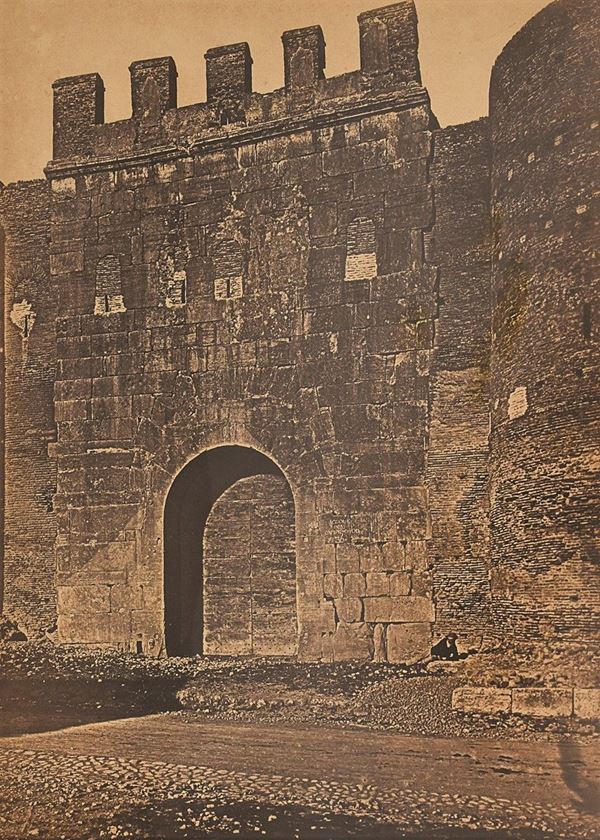 ROBERT MACPHERSON - Roma, Porta Latina nelle mura Aureliane