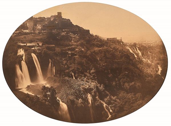 ROBERT MACPHERSON - Tivoli: La valle dell&#39;Anio con le cascatelle