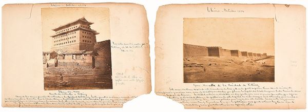 THOMAS CHILD - Gran Muralla de la Ciudad de Peking -  Puerta de entrada a Peking