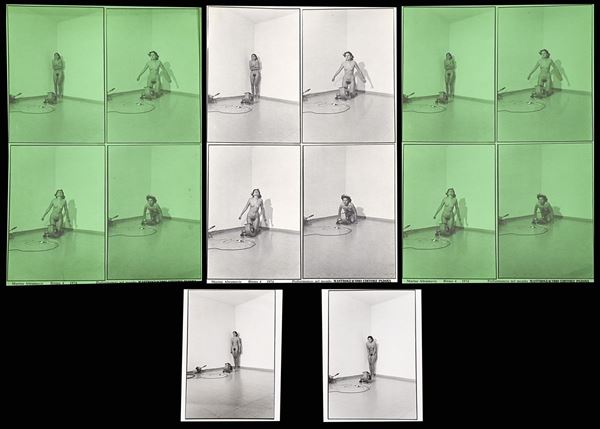 MARINA ABRAMOVIC - Dalla Performance &quot;Ritmo 4&quot; di Marina Abramovic