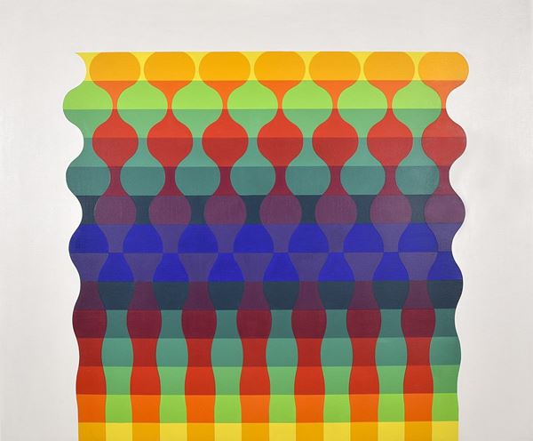 JULIO LE PARC - Ondes 122, serie 12 n. 1-1