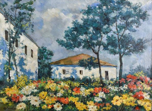 MICHELE CASCELLA - Casa con giardino in fiore