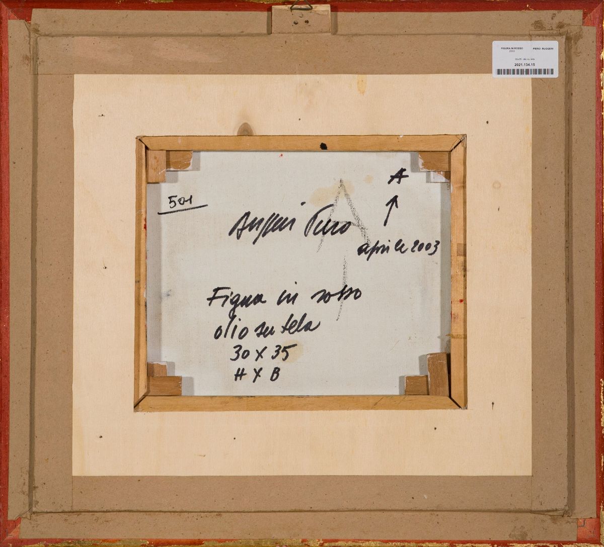 Piero Ruggeri - Figura in Rosso