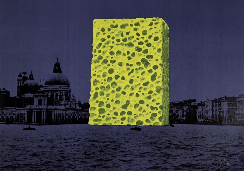 Fabrizio Plessi - Spugna D'emergenza