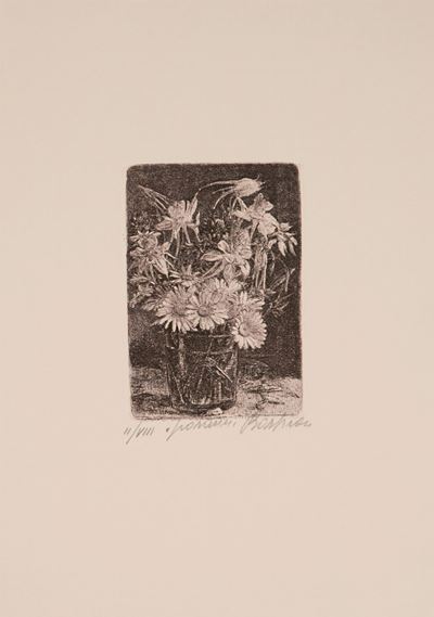 Paesaggio Trevigiano 1935 - Vaso di Fiori 1968 II/VIII