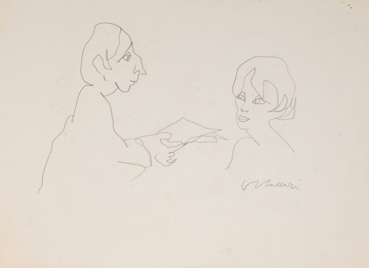 Mino Maccari - Figure