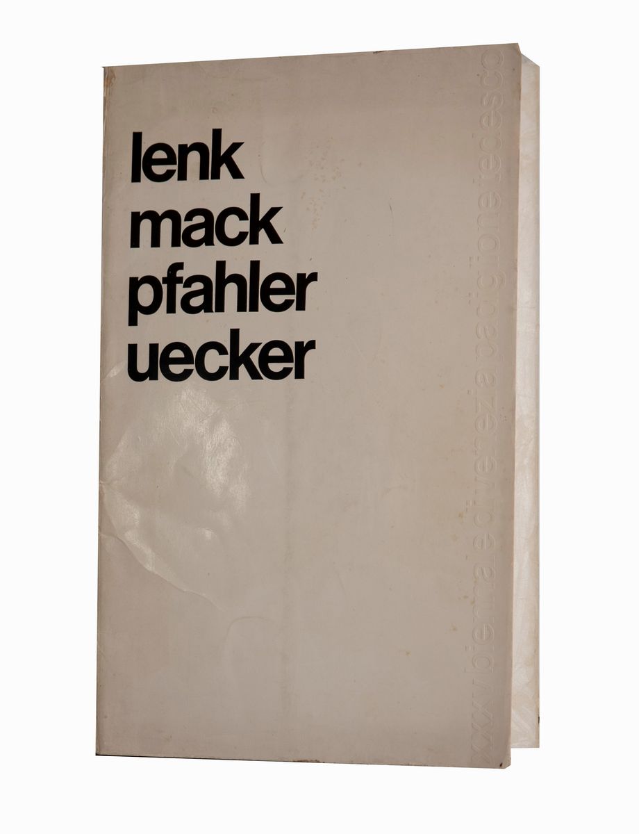 Thomas Lenk, Heinz Mack, Georg Karl Pfahler, Gunther Uecker - XXXV Biennale di Venezia, Padiglion...