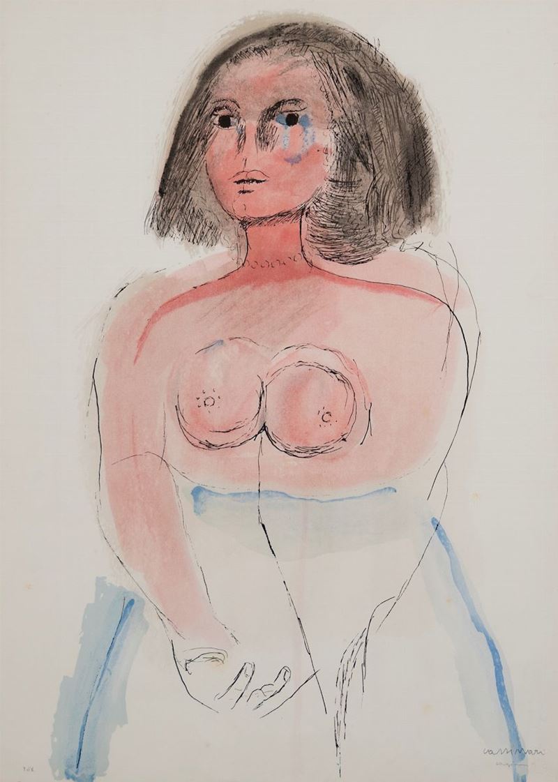 Bruno Cassinari - Donna