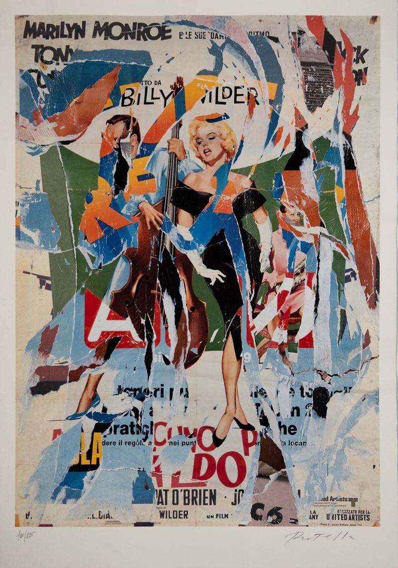 Mimmo Rotella - A Qualcuno Piace Caldo