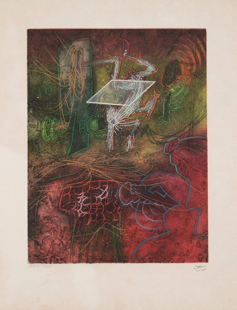 Roberto Sebastian Matta - Senza Titolo