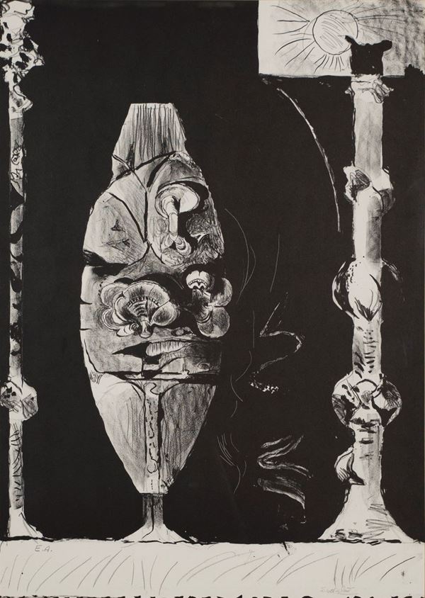 GRAHAM SUTHERLAND - Farfalle sulle lampade