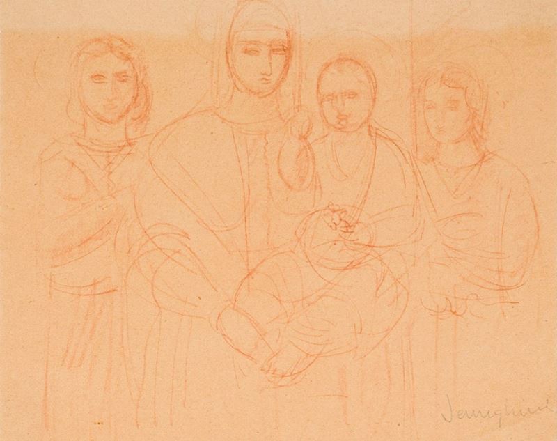 Pio Semeghini - Omaggio a Piero della Francesca