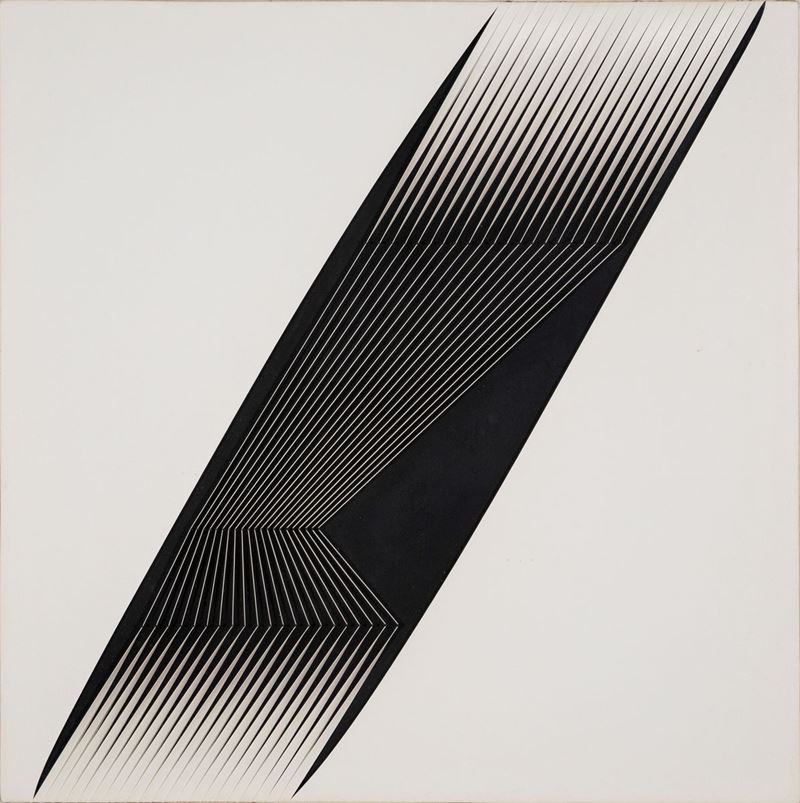 Alberto Biasi - Omaggio a Fontana