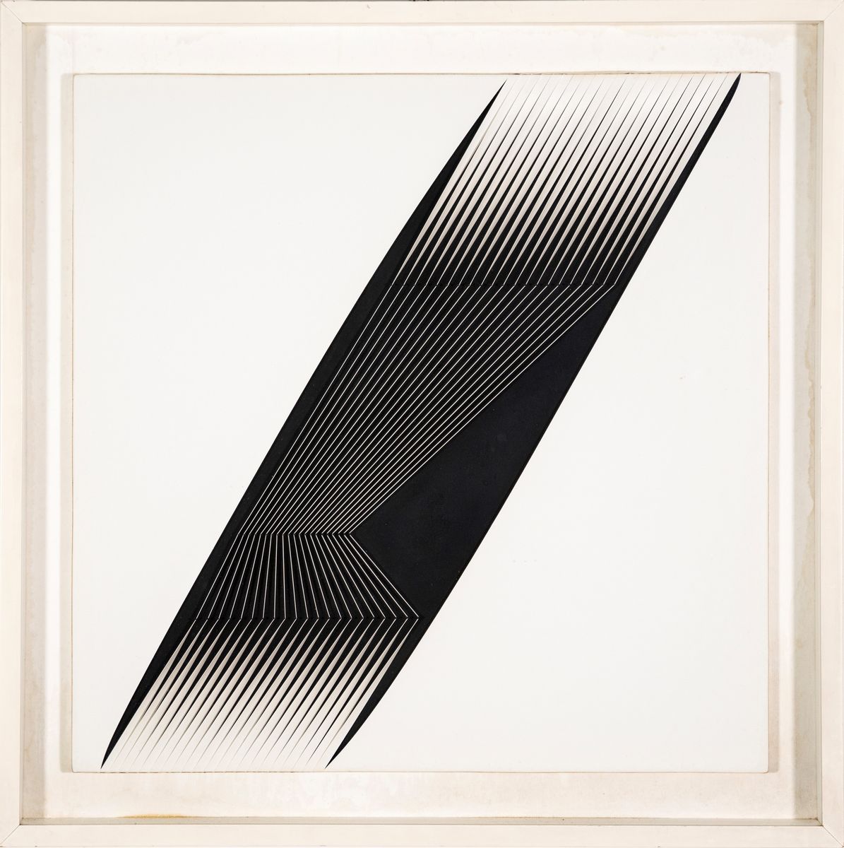 Alberto Biasi - Omaggio a Fontana