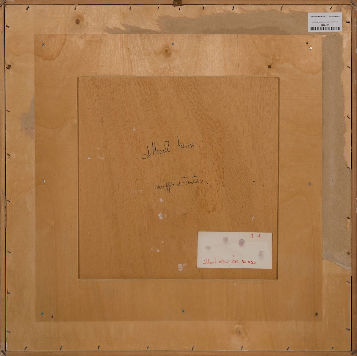 Alberto Biasi - Omaggio a Fontana