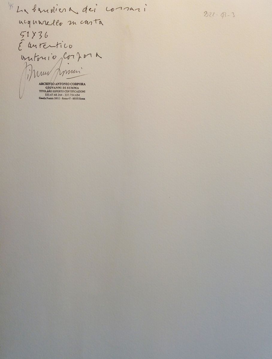 Antonio Corpora - La Bandiera dei Corsari