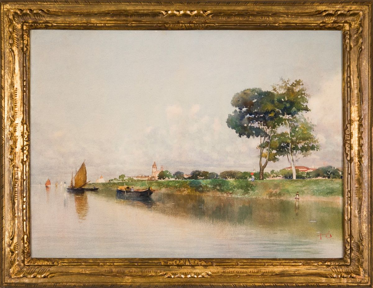 Emanuele Brugnoli - Paesaggio Lagunare
