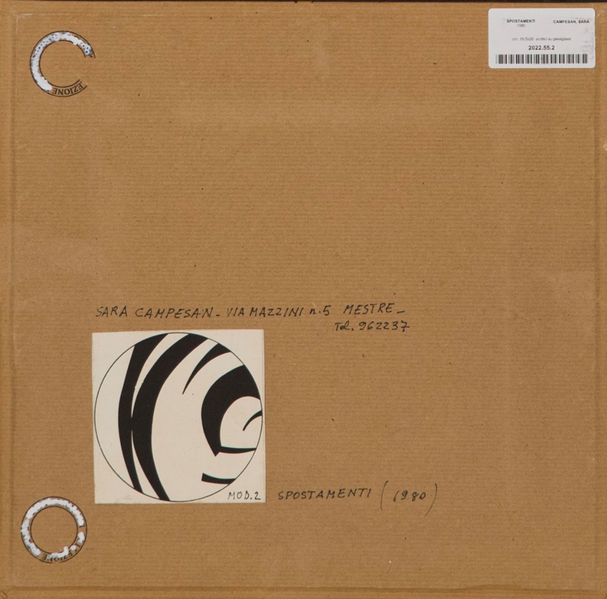 Sara Campesan - Spostamenti