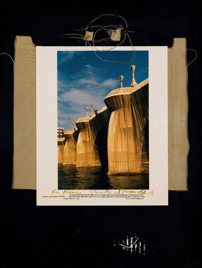 Christo - The Pont Neuf Wrapped, Paris