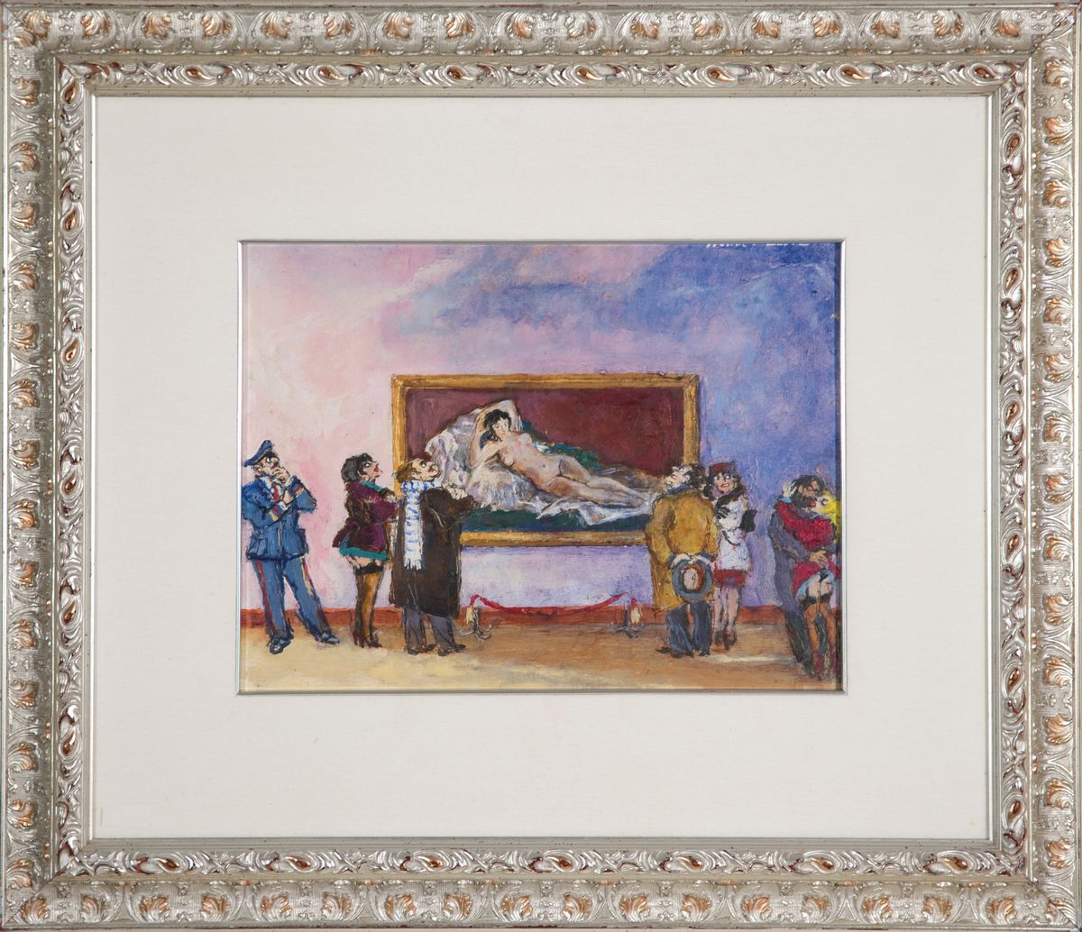 Walter Piacesi - Visita al Museo