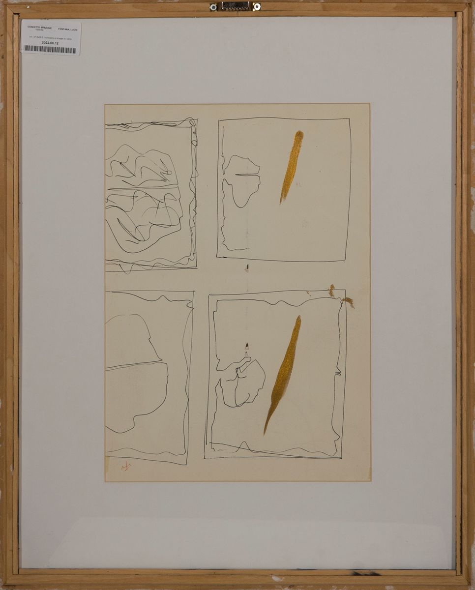 Lucio Fontana - Concetto Spaziale
