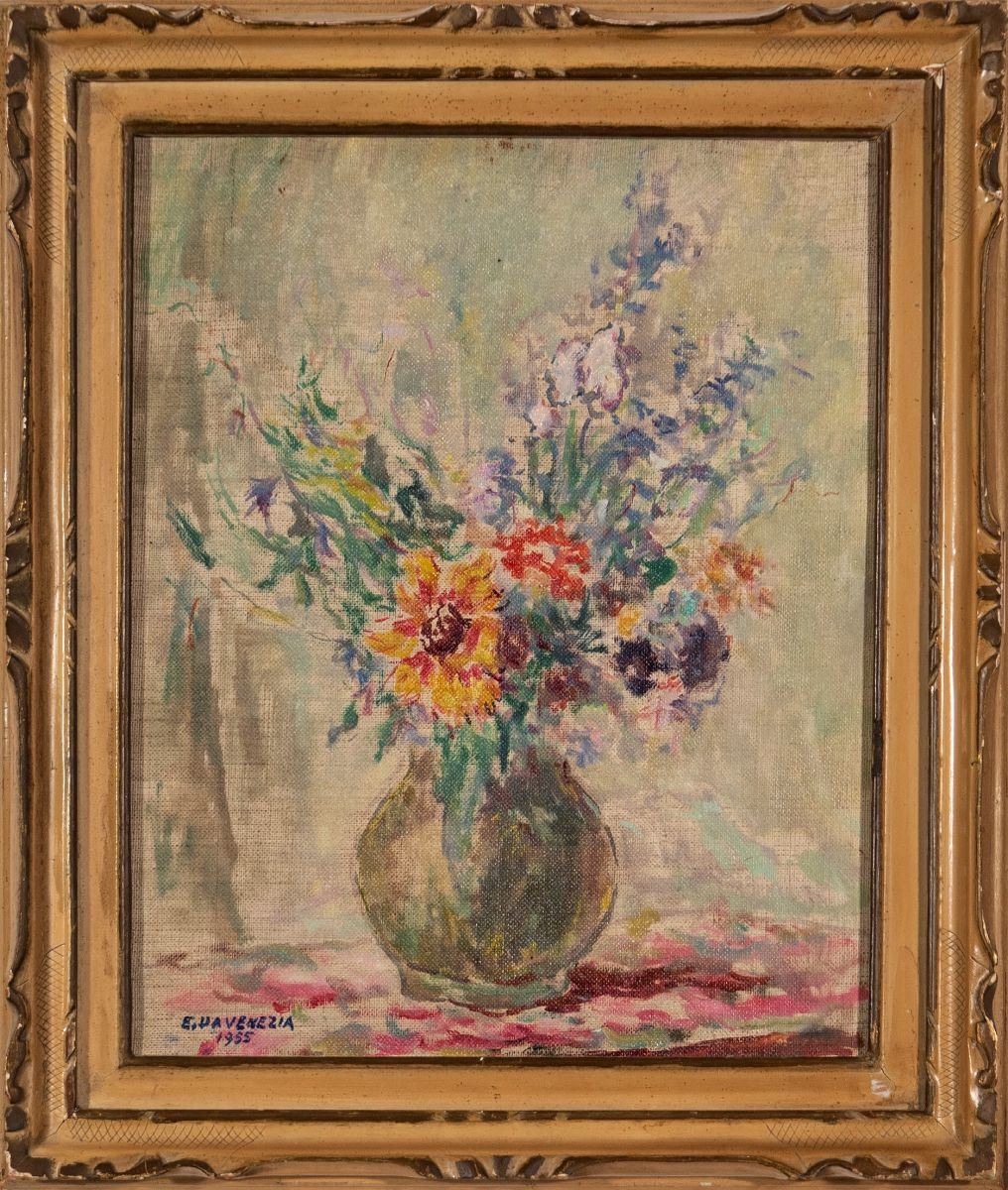 Eugenio da Venezia - Zinnie e Fiori Vari