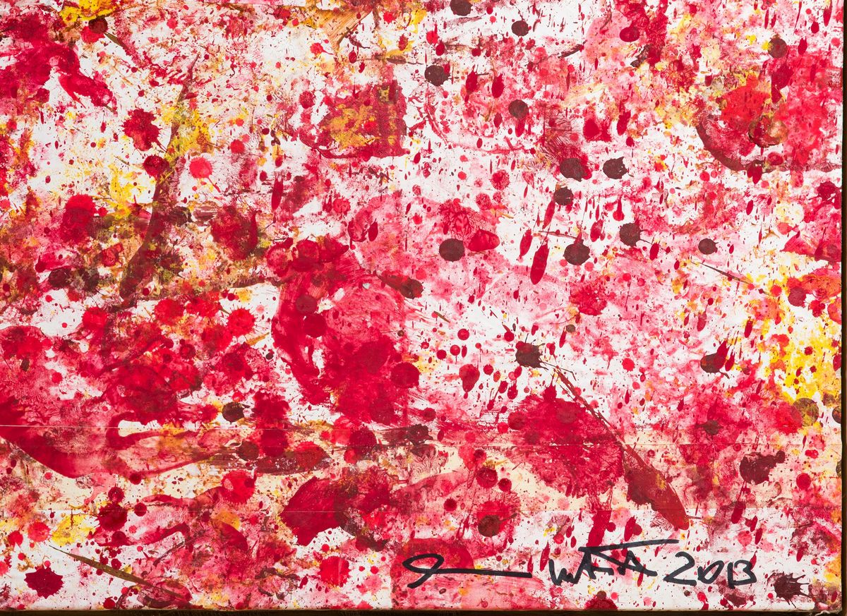 Hermann Nitsch - Senza Titolo