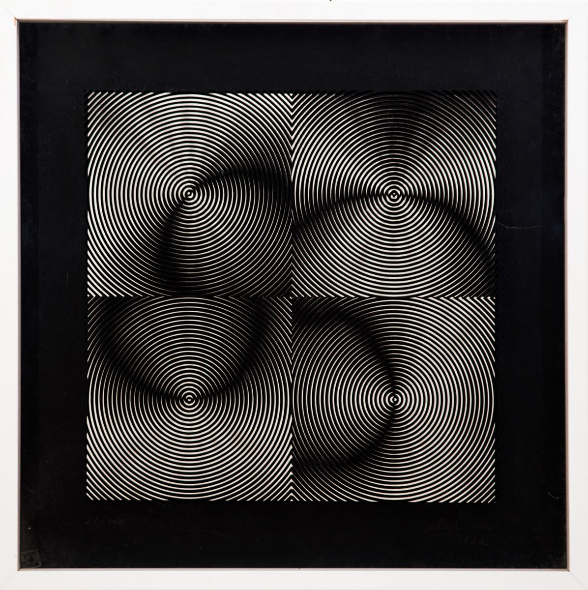 Alberto Biasi - Cartella "grafiche Cinetiche"