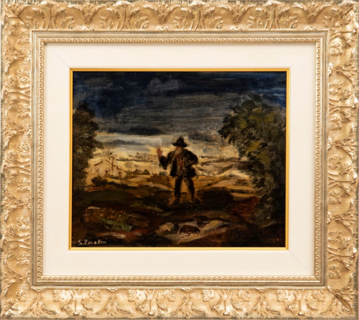 Luigi Zuccheri - Vecchio Saggio e la Natura