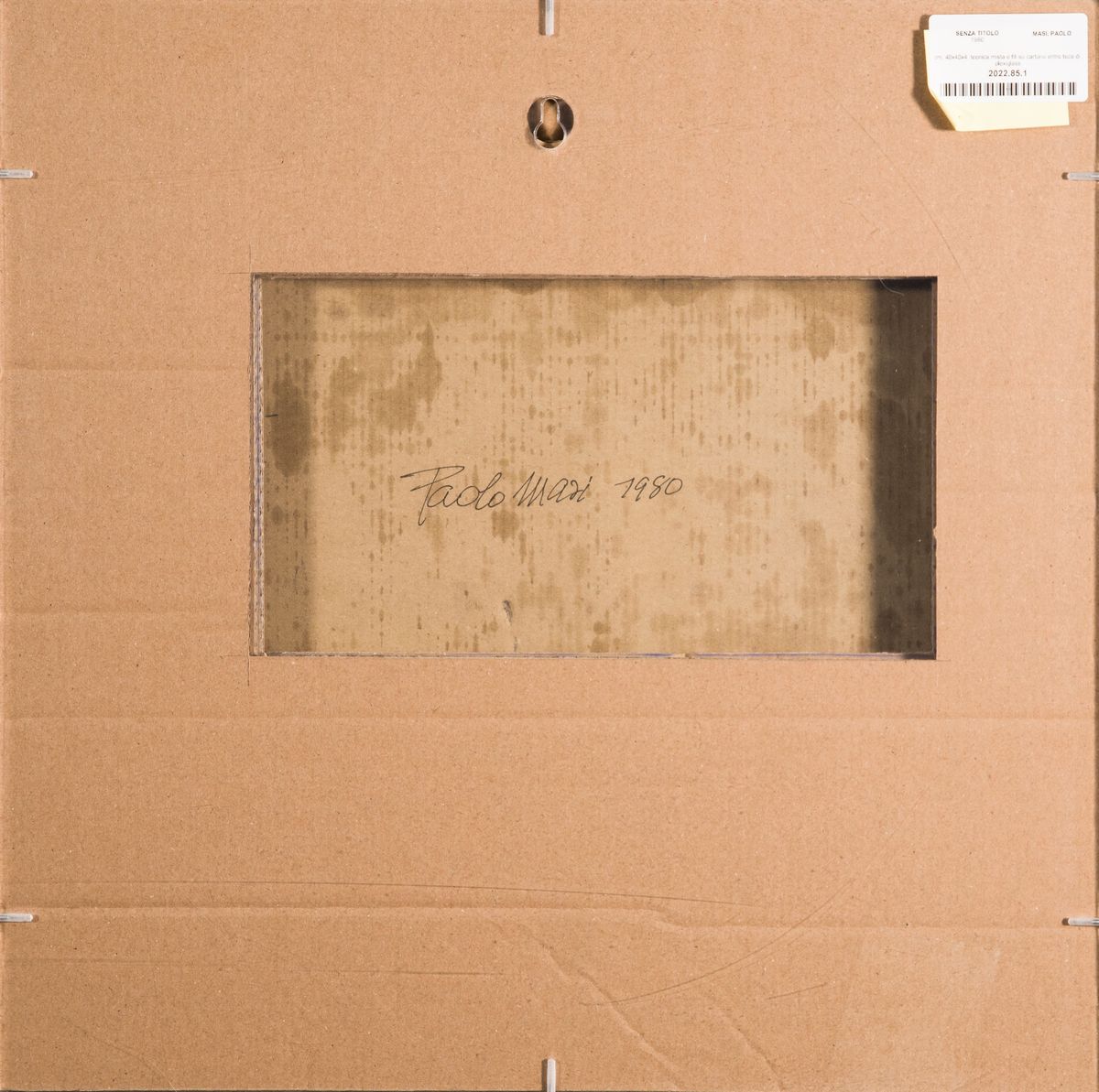 Paolo Masi - Senza Titolo