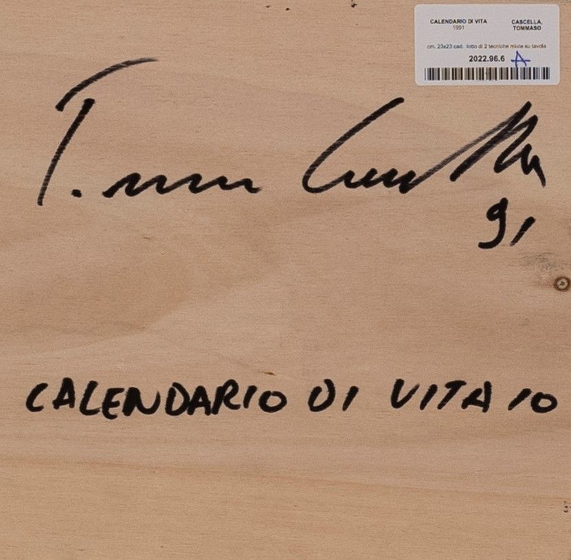 Tommaso Cascella - Calendario di Vita