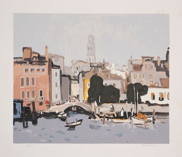 ELIO  LAZZARI - Soggetti vari di Venezia