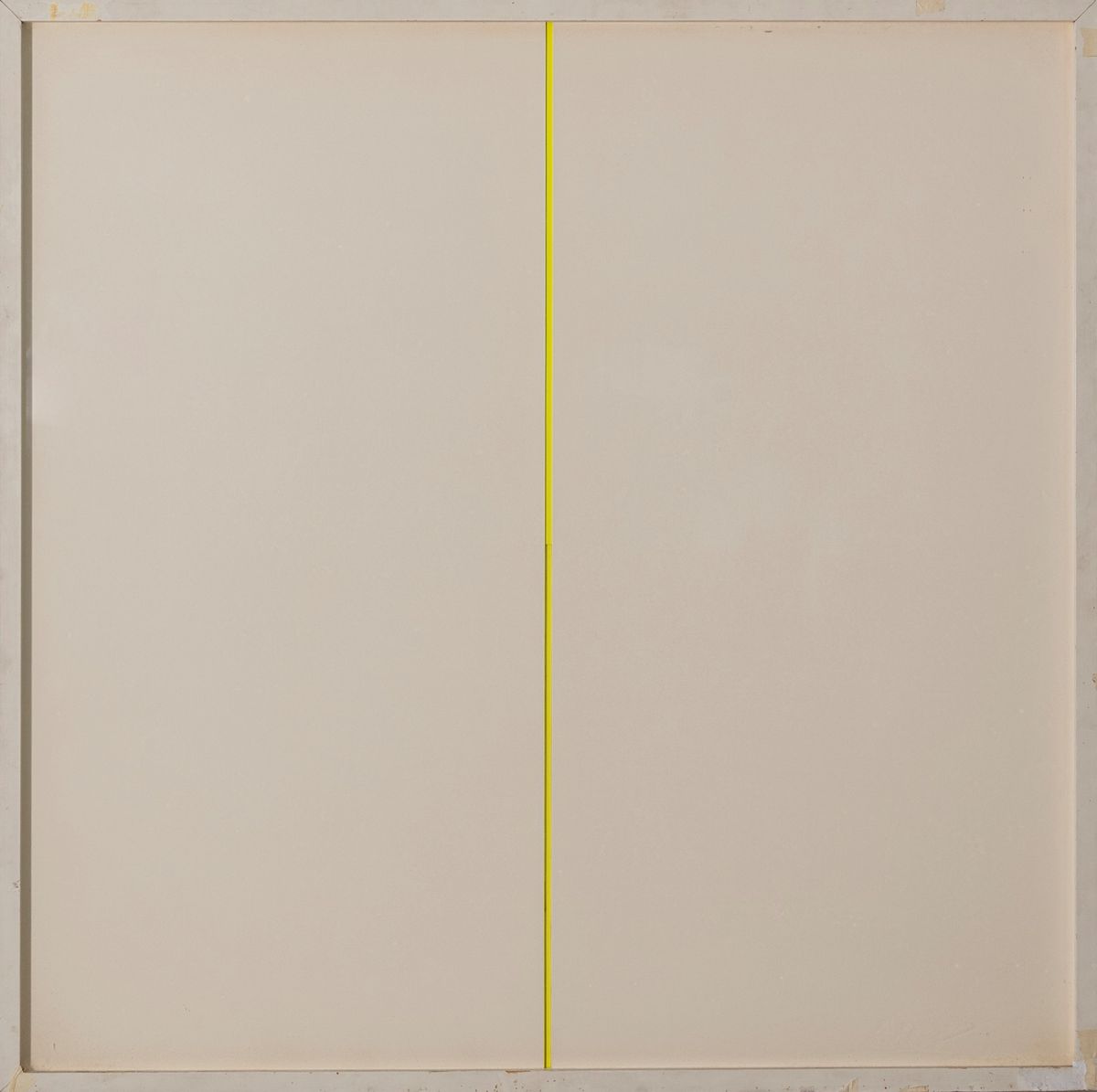 Verticale: doppio giallo - Rilievo bianco + giallo