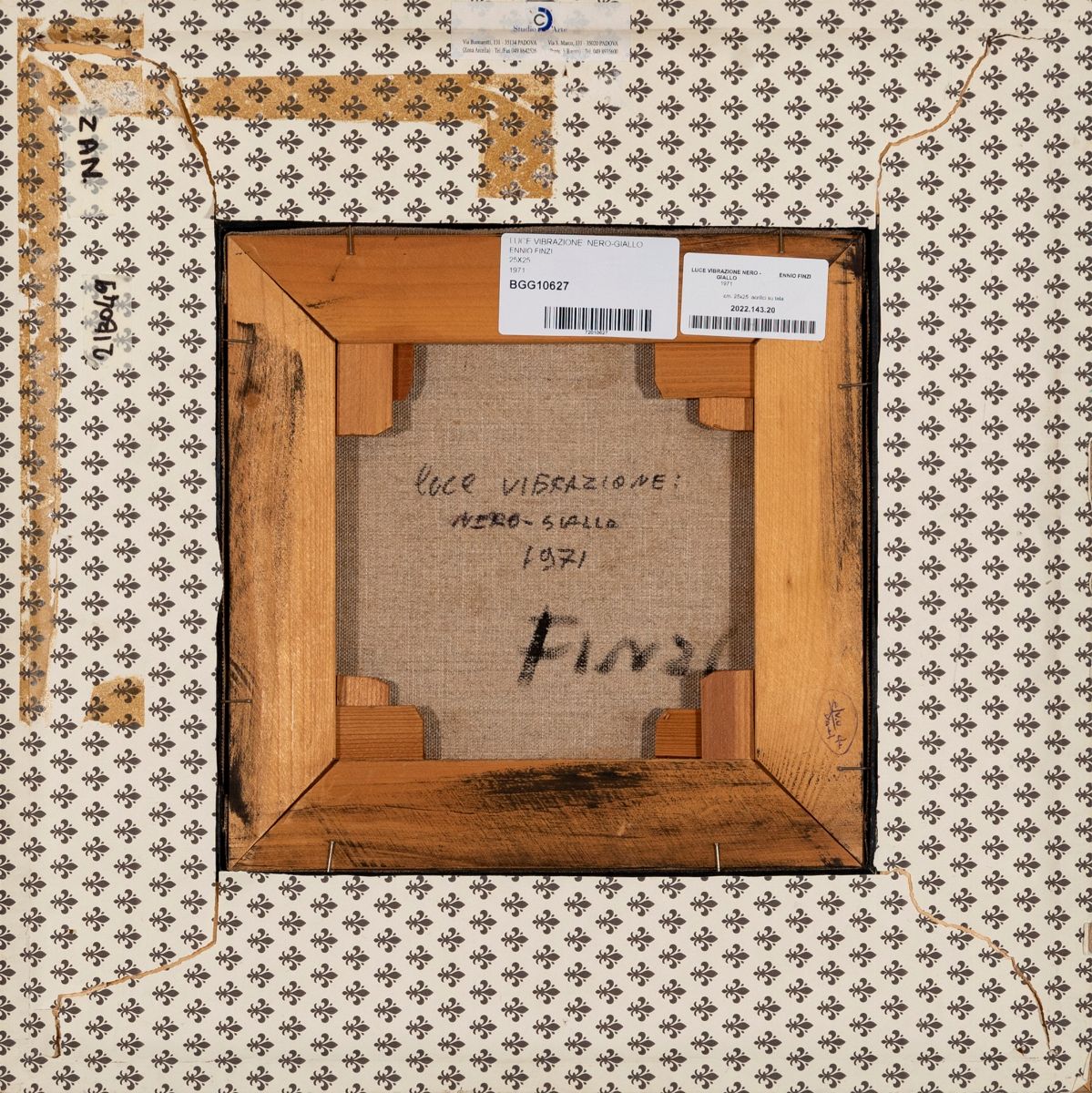 Luce vibrazione nero - giallo