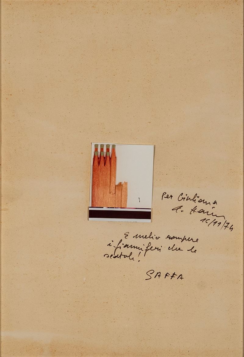 Raymond Hains - Saffa