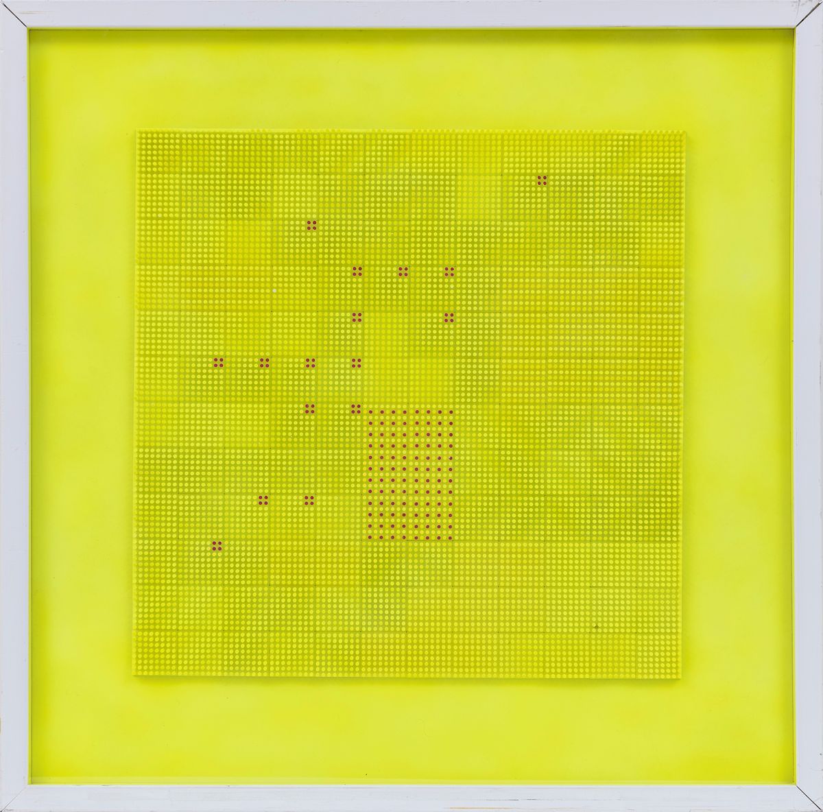 Gradienti luminosi giallo viola